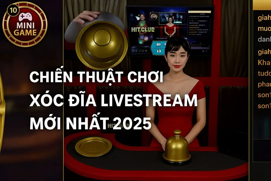 Chiến lược xóc đĩa livestream 2025 — mẹo chơi & quản lý vốn